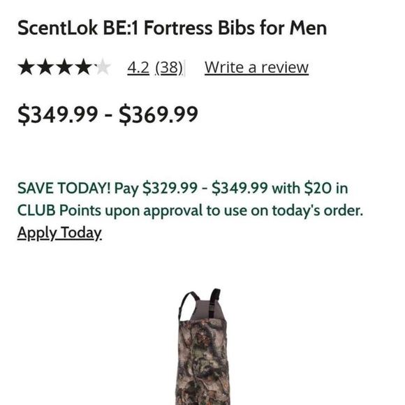 SCENTLOK BE:1 FORTRESS SET
Jacket XL
Bibs XXL - Picture 3 of 5